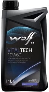 Моторное масло WOLF VitalTech 10W60 / 24118/1