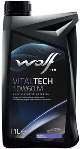 Моторное масло WOLF VitalTech 10W60 M / 16128/1