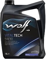 Моторное масло WOLF VitalTech 5W30 / 14115/5 от компании Бесплатная доставка по Беларуси - фото 1