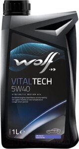 Моторное масло WOLF VitalTech 5W40 / 16116/1