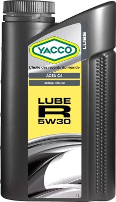 Моторное масло Yacco Lube R 5W30 от компании Бесплатная доставка по Беларуси - фото 1