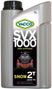 Моторное масло Yacco SVX 1000 Snow 2T