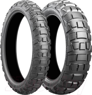 Мотошина передняя Bridgestone Battlax AdventureCross AX41 110/80B19 59Q TL от компании Бесплатная доставка по Беларуси - фото 1