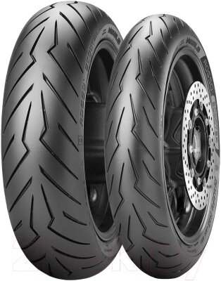 Мотошина передняя Pirelli Diablo Rosso Scooter 120/70R14 55H TL от компании Бесплатная доставка по Беларуси - фото 1