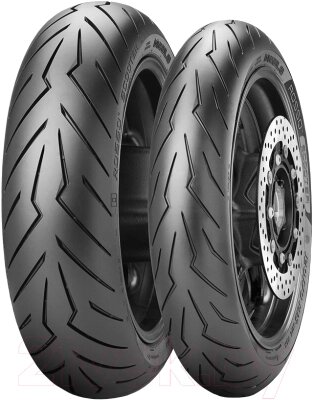 Мотошина передняя Pirelli Diablo Rosso Scooter 120/80R14 58S TL от компании Бесплатная доставка по Беларуси - фото 1