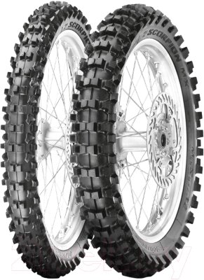 Мотошина передняя Pirelli Scorpion MX Mid Soft 32 60/100-12 36M TT NHS от компании Бесплатная доставка по Беларуси - фото 1