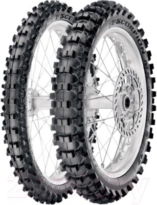 Мотошина задняя Pirelli Scorpion MX Mid Soft 32 120/90R19 66M TT от компании Бесплатная доставка по Беларуси - фото 1