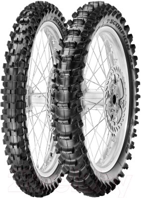 Мотошина задняя Pirelli Scorpion MX Soft 80/100-12 50M TT NHS от компании Бесплатная доставка по Беларуси - фото 1