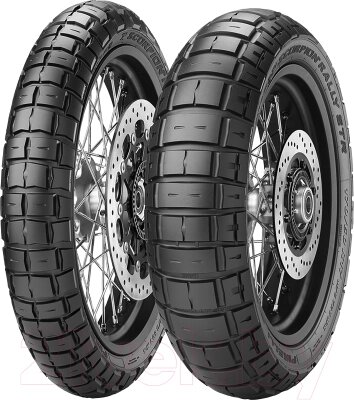 Мотошина задняя Pirelli Scorpion Rally STR 140/80R17 69V TL от компании Бесплатная доставка по Беларуси - фото 1