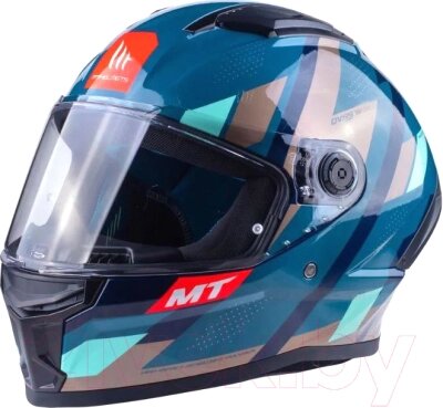 Мотошлем MT Helmets Stinger 2 Register от компании Бесплатная доставка по Беларуси - фото 1