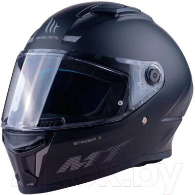 Мотошлем MT Helmets Stinger 2 Solid от компании Бесплатная доставка по Беларуси - фото 1