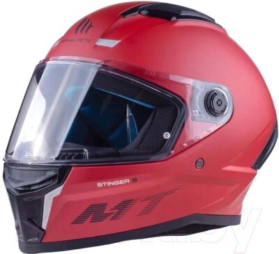 Мотошлем MT Helmets Stinger 2 Solid от компании Бесплатная доставка по Беларуси - фото 1