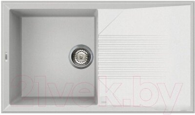 Мойка кухонная Elleci Tekno 400 White V96 от компании Бесплатная доставка по Беларуси - фото 1