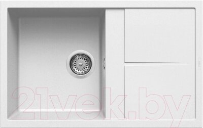 Мойка кухонная Elleci Unico 300 White K96 / LKU30096 от компании Бесплатная доставка по Беларуси - фото 1