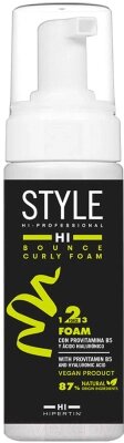 Мусс для укладки волос Hipertin Bounce Curly Foam Hi Style от компании Бесплатная доставка по Беларуси - фото 1