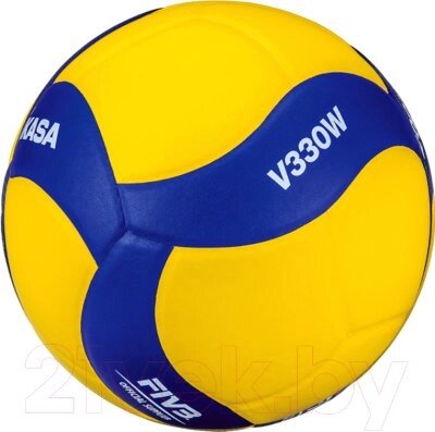 Мяч волейбольный Mikasa V330W от компании Бесплатная доставка по Беларуси - фото 1