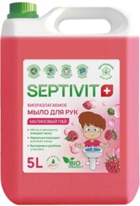 Мыло жидкое Septivit Малиновый пай