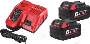 Набор аккумуляторов для электроинструмента Milwaukee M18 NRG-502 / 4933459217