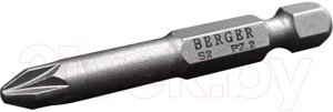 Набор бит berger магнитных PZ2x50мм S2 / BG2420