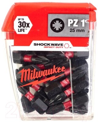 Набор бит Milwaukee Shockwave Impact Duty 4932430861 от компании Бесплатная доставка по Беларуси - фото 1