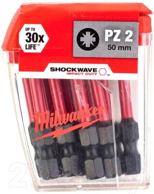 Набор бит Milwaukee Shockwave Impact Duty 4932430866 от компании Бесплатная доставка по Беларуси - фото 1