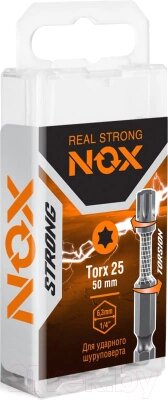 Набор бит Nox Strong Torsion E6.3 Tx-25-50 / 339255.21 от компании Бесплатная доставка по Беларуси - фото 1