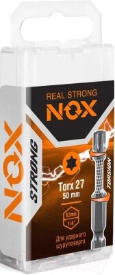 Набор бит Nox Strong Torsion E6.3 Tx-27-50 / 339275.21 от компании Бесплатная доставка по Беларуси - фото 1