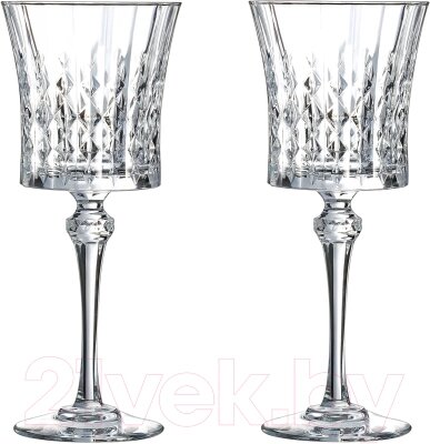 Набор бокалов Cristal d'Arques Lady diamond / Q9143 от компании Бесплатная доставка по Беларуси - фото 1