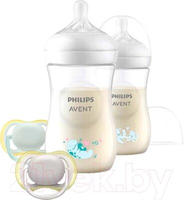 Набор бутылочек для кормления Philips AVENT Natural Response / SCD837/11 от компании Бесплатная доставка по Беларуси - фото 1