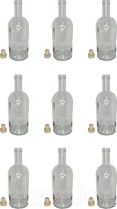 Набор бутылок ВСЗ Виски лайт 750мл с пробкой