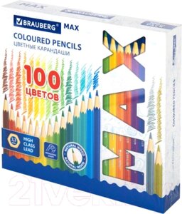 Набор цветных карандашей Brauberg Max / 181862