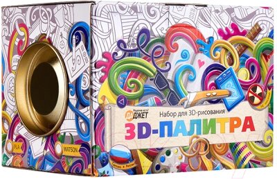 Набор для 3D-печати Даджет KIT 3D палитра RU0076PLA от компании Бесплатная доставка по Беларуси - фото 1