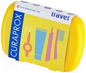 Набор для ухода за полостью рта Curaprox Be You Travel Set Yellow