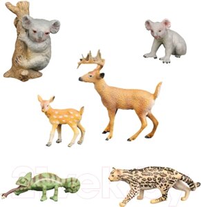 Набор фигурок коллекционных Masai Mara Мир диких животных / MM211-230