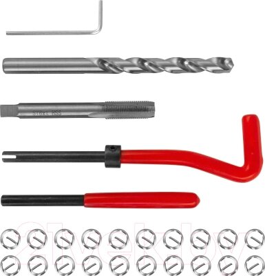 Набор футорок для восстановления резьбы Thorvik TRIS810 от компании Бесплатная доставка по Беларуси - фото 1