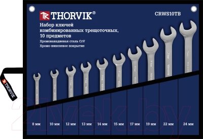 Набор ключей Thorvik CRWS10TB от компании Бесплатная доставка по Беларуси - фото 1