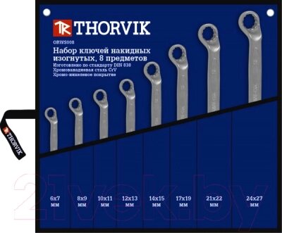 Набор ключей Thorvik ORWS008 от компании Бесплатная доставка по Беларуси - фото 1