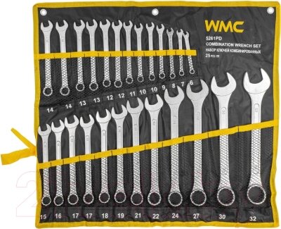 Набор ключей WMC Tools WMC-5261PD от компании Бесплатная доставка по Беларуси - фото 1