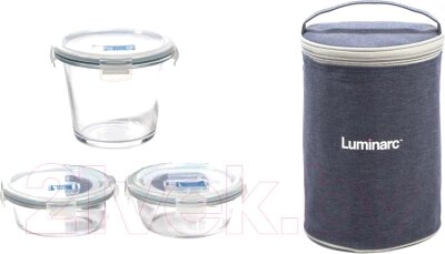 Набор контейнеров Luminarc Purebox / P8951 от компании Бесплатная доставка по Беларуси - фото 1