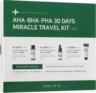 Набор косметики для лица Some By Mi 30days Aha/Bha/Pha 30 Days Miracle Travel Kit 3 от компании Бесплатная доставка по Беларуси - фото 1