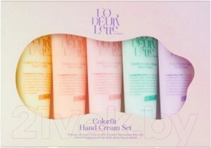 Набор косметики для тела L'odeurlette In England Colorfit Hand Cream Set