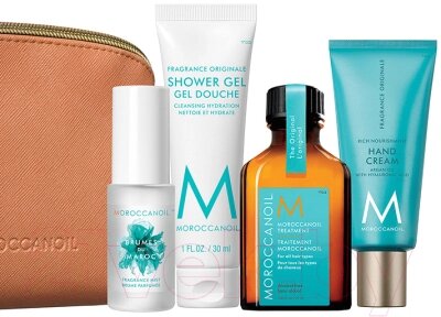 Набор косметики для тела Moroccanoil Body спрей+гель для душа+крем для рук+масло от компании Бесплатная доставка по Беларуси - фото 1