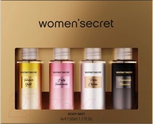 Набор косметики для тела Women'secret Forever Gold Lady Tenderness Pure Charm Passionat