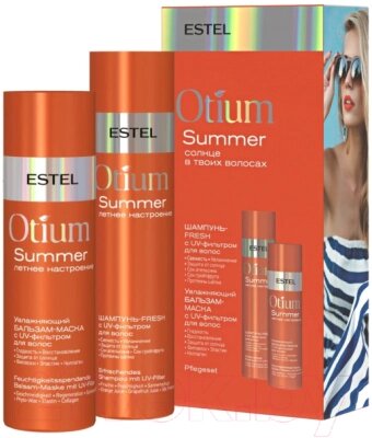 Набор косметики для волос Estel Otium Summer Шампунь 250мл+Бальзам 200мл от компании Бесплатная доставка по Беларуси - фото 1