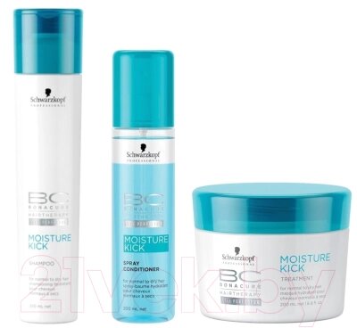 Набор косметики для волос Schwarzkopf Professional Bonacure Moisture Kick от компании Бесплатная доставка по Беларуси - фото 1