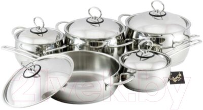 Набор кухонной посуды Кухар Магнолия Классика КМ1-035МП от компании Бесплатная доставка по Беларуси - фото 1