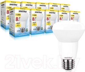 Набор ламп smartbuy N-SBL-R63-08-30K-E27