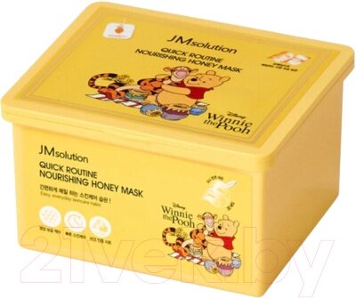 Набор масок для лица JMsolution Disney Quick Routine Nourishing Honey Mask Питательные от компании Бесплатная доставка по Беларуси - фото 1