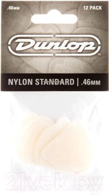 Набор медиаторов Dunlop Manufacturing 44P. 46 Nylon от компании Бесплатная доставка по Беларуси - фото 1