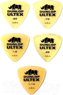 Набор медиаторов Dunlop Manufacturing Ultex Triangle 4260 от компании Бесплатная доставка по Беларуси - фото 1